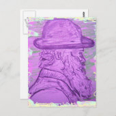 Kreatives Genie Postkarte (Vorne/Hinten)