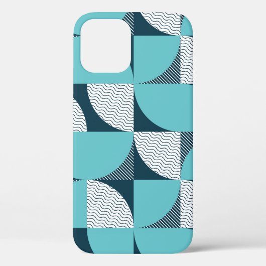 Kreatives geometrisches Muster Case-Mate iPhone Hülle (Rückseite)
