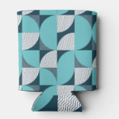 Kreatives geometrisches Muster Dosenkühler (Rückseite)