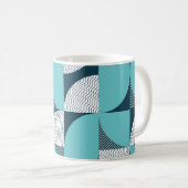 Kreatives geometrisches Muster Kaffeetasse (VorderseiteRechts)