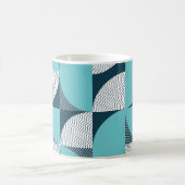 Kreatives geometrisches Muster Kaffeetasse (Mittel)