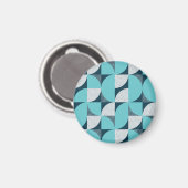 Kreatives geometrisches Muster Magnet (Vorderseite/Rückseite)