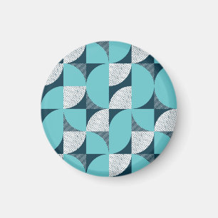 Kreatives geometrisches Muster Magnet