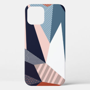 Kreatives geometrisches Muster mit verschiedenen F Case-Mate iPhone Hülle