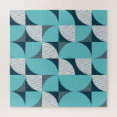 Kreatives geometrisches Muster Puzzle (Horizontal)
