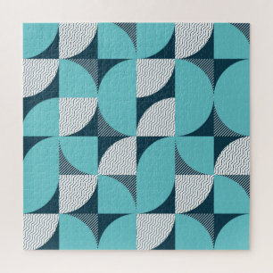 Kreatives geometrisches Muster Puzzle