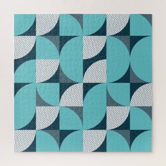Kreatives geometrisches Muster Puzzle (Vertikal)