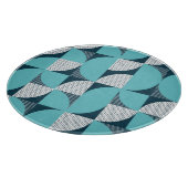 Kreatives geometrisches Muster Schneidebrett (Ecke)