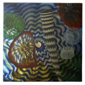 Kreatives Glasbläschen Fliese (Vorderseite)