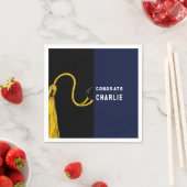 Kreatives Graduierungspapier Serviette (Beispiel)