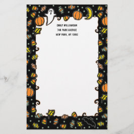 Kreatives Halloween Briefpapier