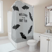 kreatives Halloween-Dekor Duschvorhang (Beispiel)