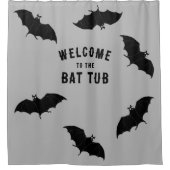 kreatives Halloween-Dekor Duschvorhang (Vorderseite)