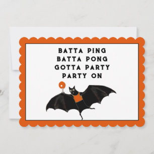 Kreatives Halloween-Party Einladung