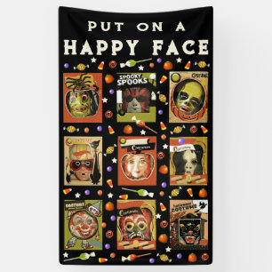 Kreatives Halloween Vintage-Dekor Banner