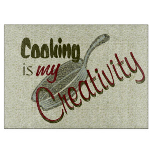 Kreatives Kochen Schneidebrett