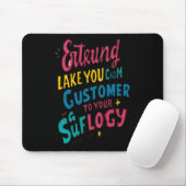 Kreatives Kunstdesign-Aufkleber Mousepad (Mit Mouse)