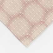 kreatives Kunstdesign Fleecedecke (Ecke)