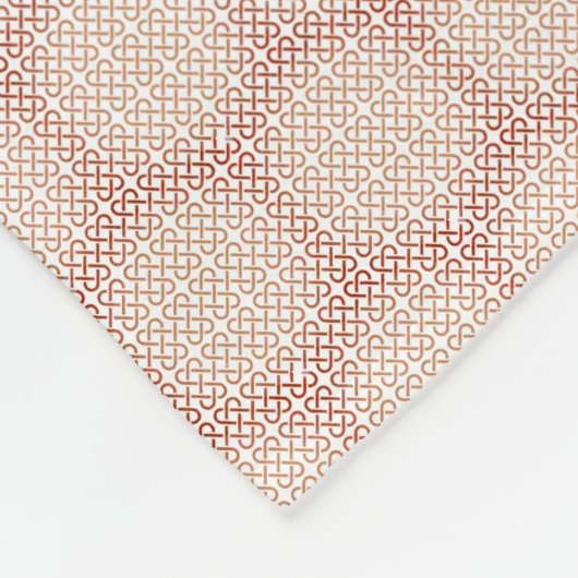 kreatives Kunstdesign Fleecedecke (Ecke)