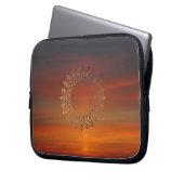 kreatives Kunstdesign Laptopschutzhülle (Vorderseite Links)