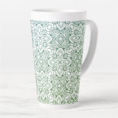 kreatives Kunstdesign Latte Tasse (Rechte Ecke)