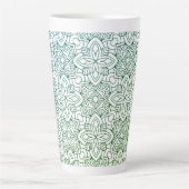 kreatives Kunstdesign Latte Tasse (Vorderseite)
