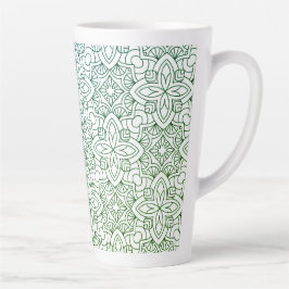 kreatives Kunstdesign Latte Tasse