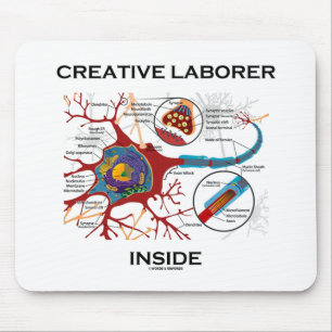 Kreatives Laboratorium Inside (Neuron/Synapse) Mousepad