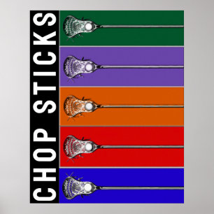 Kreatives Lacrosse Poster