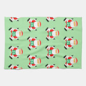 Kreatives Laufurlaubsgeschenk Geschirrtuch (Horizontal)