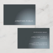 Kreatives Licht und Schatten Moderne Schlicht Visitenkarte (Vorne/Hinten)