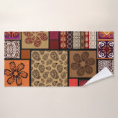 Kreatives Mega-Set nahtloser Muster, inspiriert du Badehandtuch (Badehandtuch)