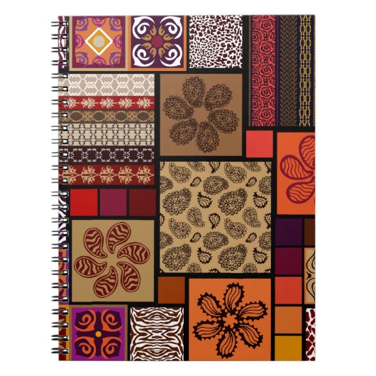 Kreatives Mega-Set nahtloser Muster, inspiriert du Notizblock (Vorderseite)