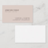 Kreatives, modernes, sauberes Design Elegante Farb Visitenkarte (Vorne/Hinten)