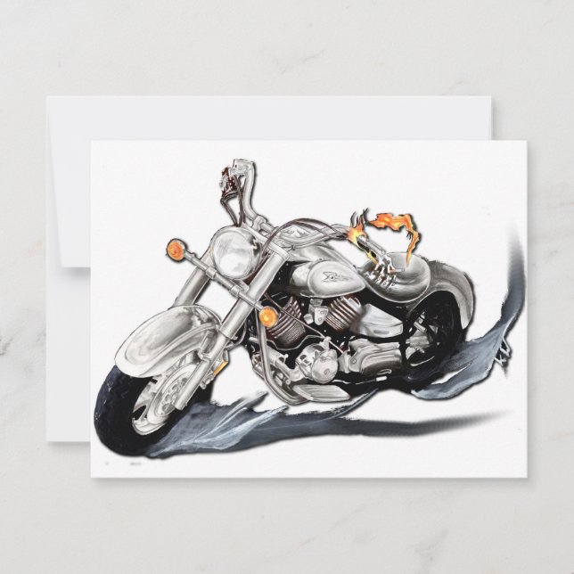 Kreatives Motorrad (Vorderseite)