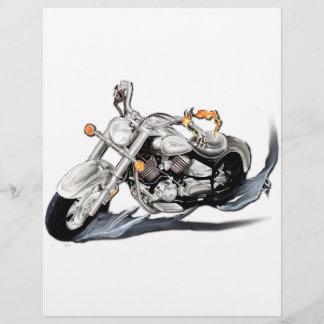 Kreatives Motorrad Flyer