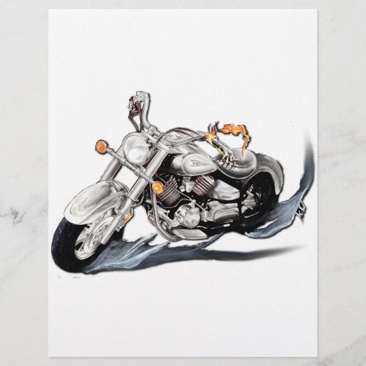Kreatives Motorrad Flyer (Vorne)