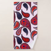 Kreatives, nahtloses Muster mit handgezogenem Pisl Badehandtuch (Badehandtuch)