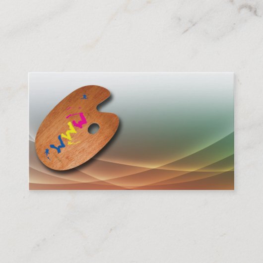 Kreatives Netz Visitenkarte (Vorderseite)