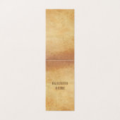 Kreatives Nostalgisches Altpapier Beruflich ausseh Visitenkarten (Außenseite Aufgefaltet)