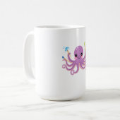 Kreatives Octopus-Studio Kaffeetasse (Vorderseite Links)
