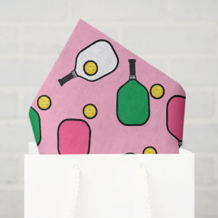 Kreatives Pickleball-Geschenk Seidenpapier
