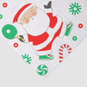 Kreatives Ping-Pong-Holiday-Geschenk Seidenpapier (Ausschnitt)