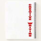 Kreatives Schreiben Notizblock (Rückseite)