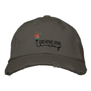 Kreatives Soul-Lager beunruhigte Kappe - Grau