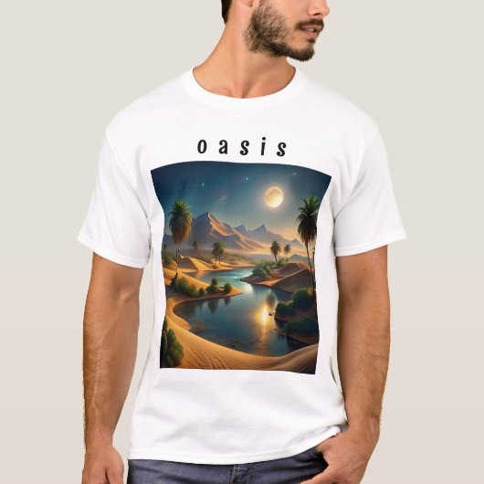 Kreatives T'Shirt-Design für Oasis-Sicht T-Shirt (Vorderseite)