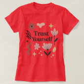 Kreatives und inspirierendes T-Shirt "Gebt euren I (Design vorne)