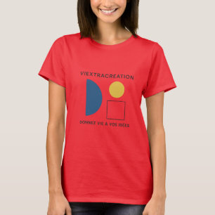 Kreatives und inspirierendes T-Shirt "Gebt euren I