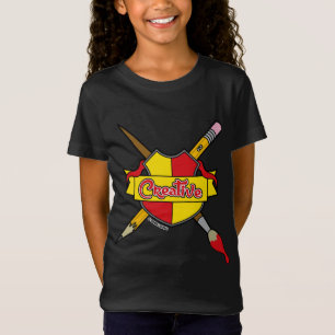 Kreatives Wappen T-Shirt