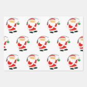 Kreatives Weihnachtsfischen Geschenkpapier Set (Vorderseite 2)